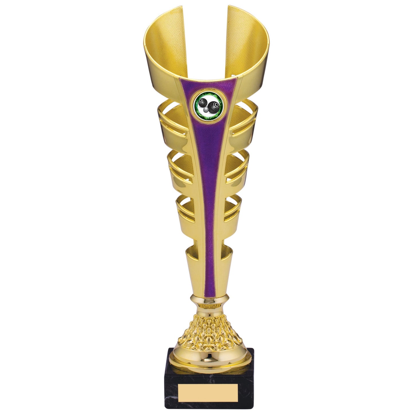 GOLD PURPLE TROPHY 33cm