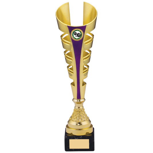 GOLD PURPLE TROPHY 37cm