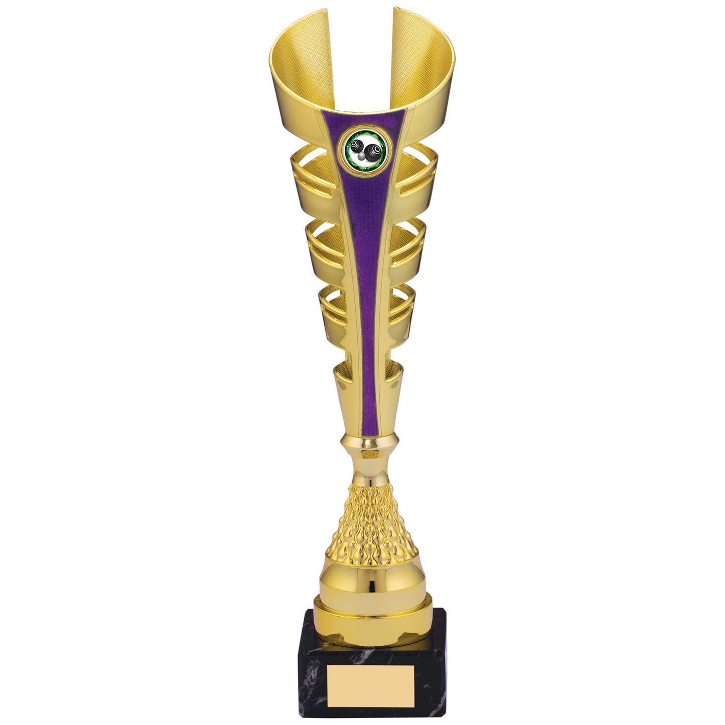 GOLD PURPLE TROPHY 40cm