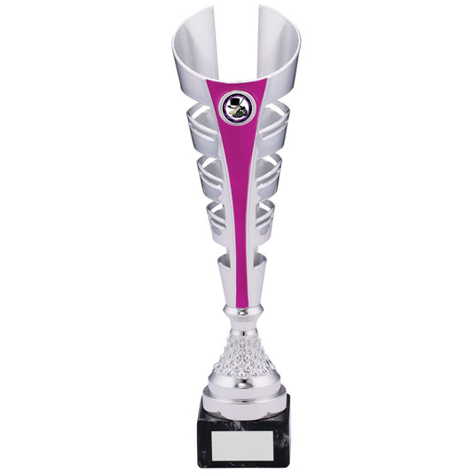 SILVER PINK TROPHY 37cm