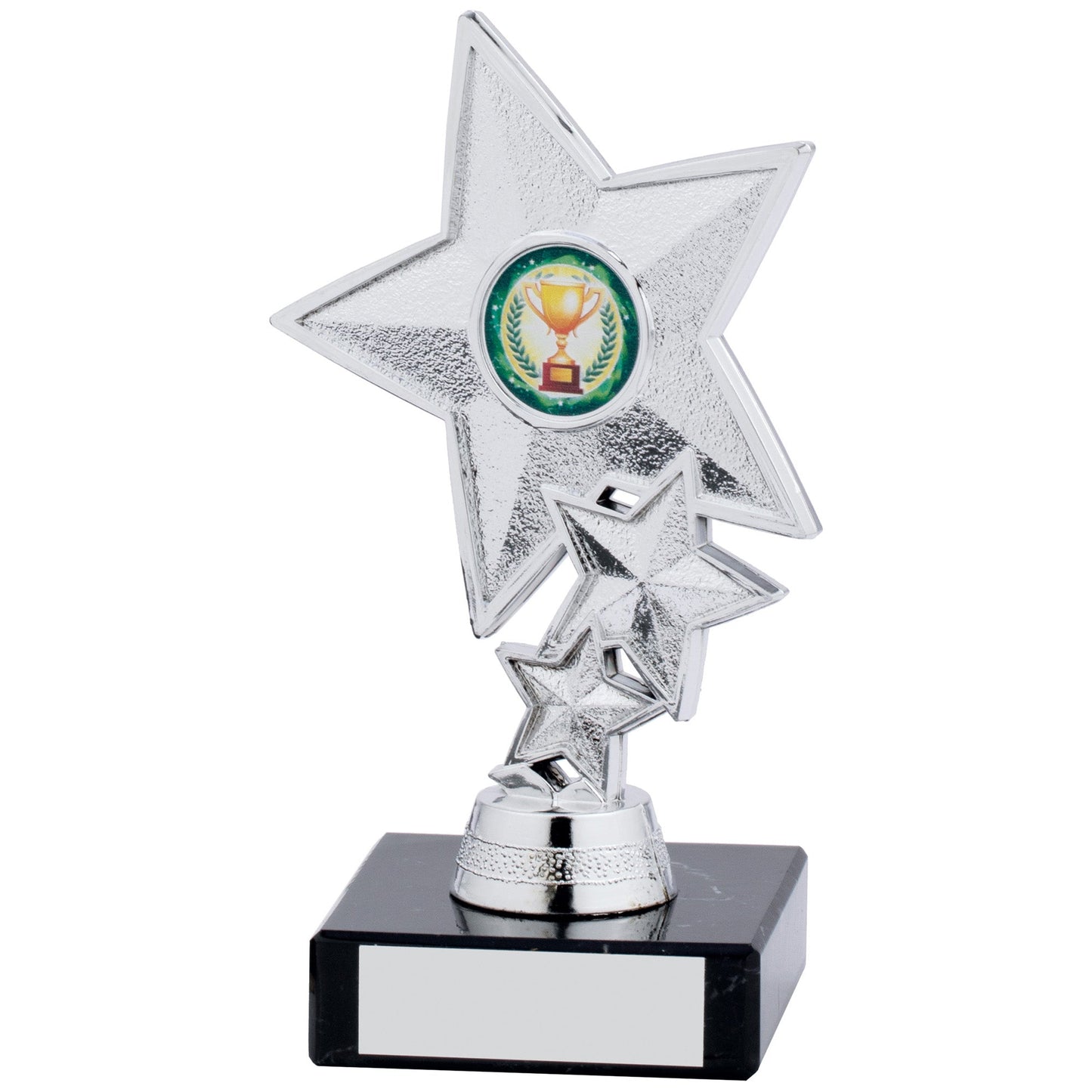 SILVER STAR TROPHY 15cm