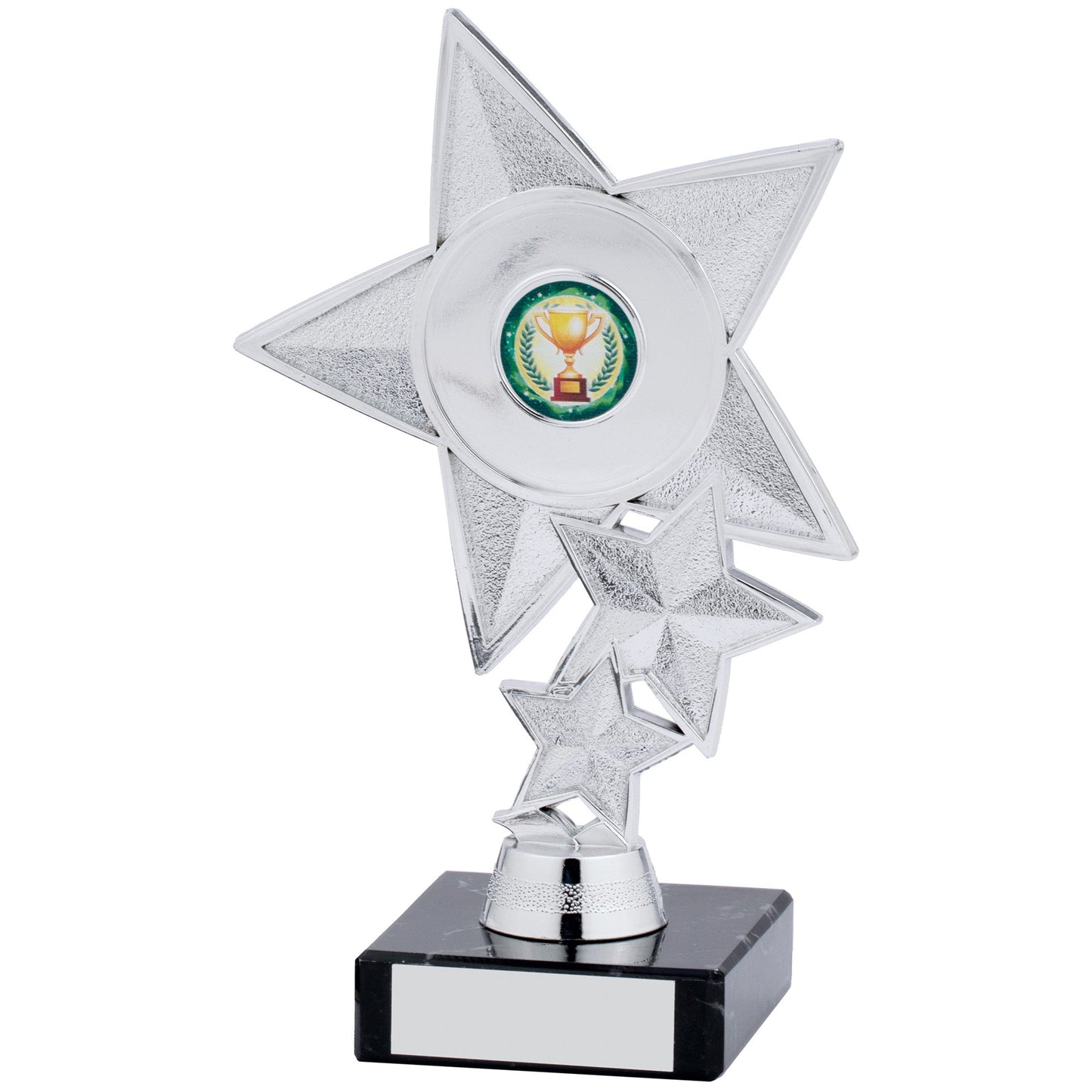 SILVER STAR TROPHY 18cm