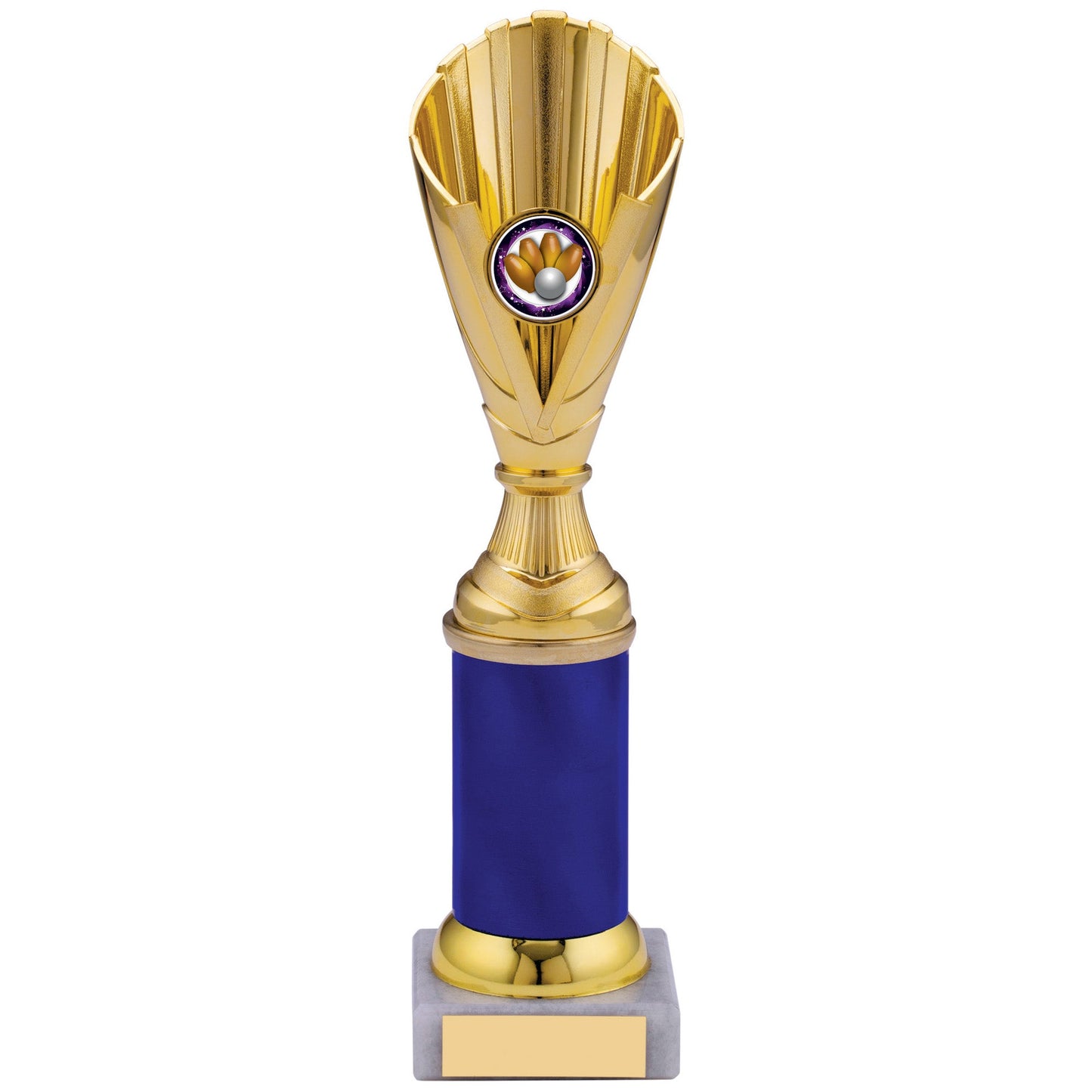 GOLD BLUE TROPHY 25.5cm