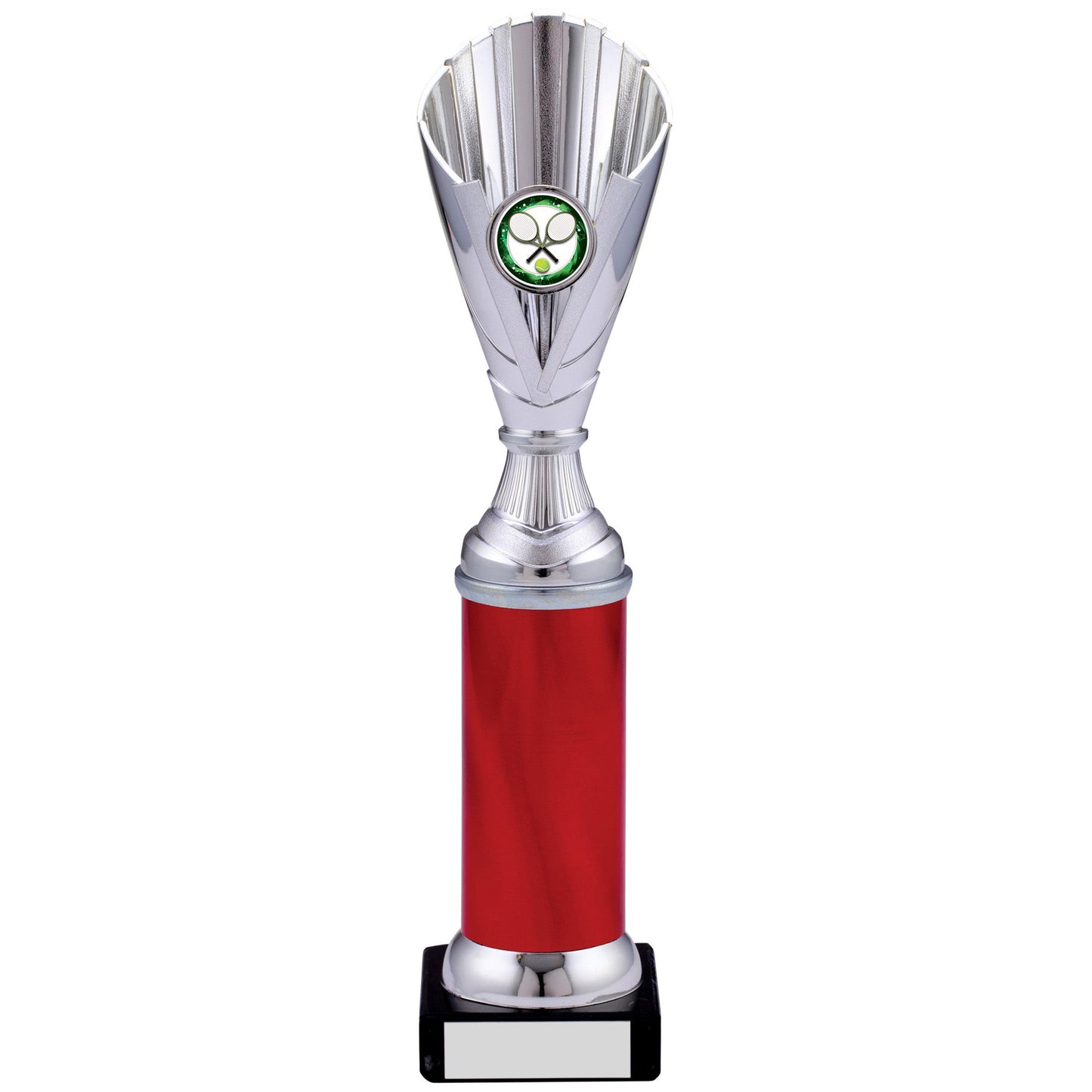 SILVER RED TROPHY 28cm