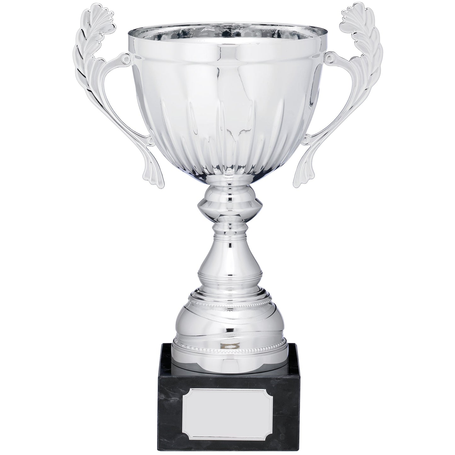 SILVER CUP TROPHY WITH HANDLES 35cm