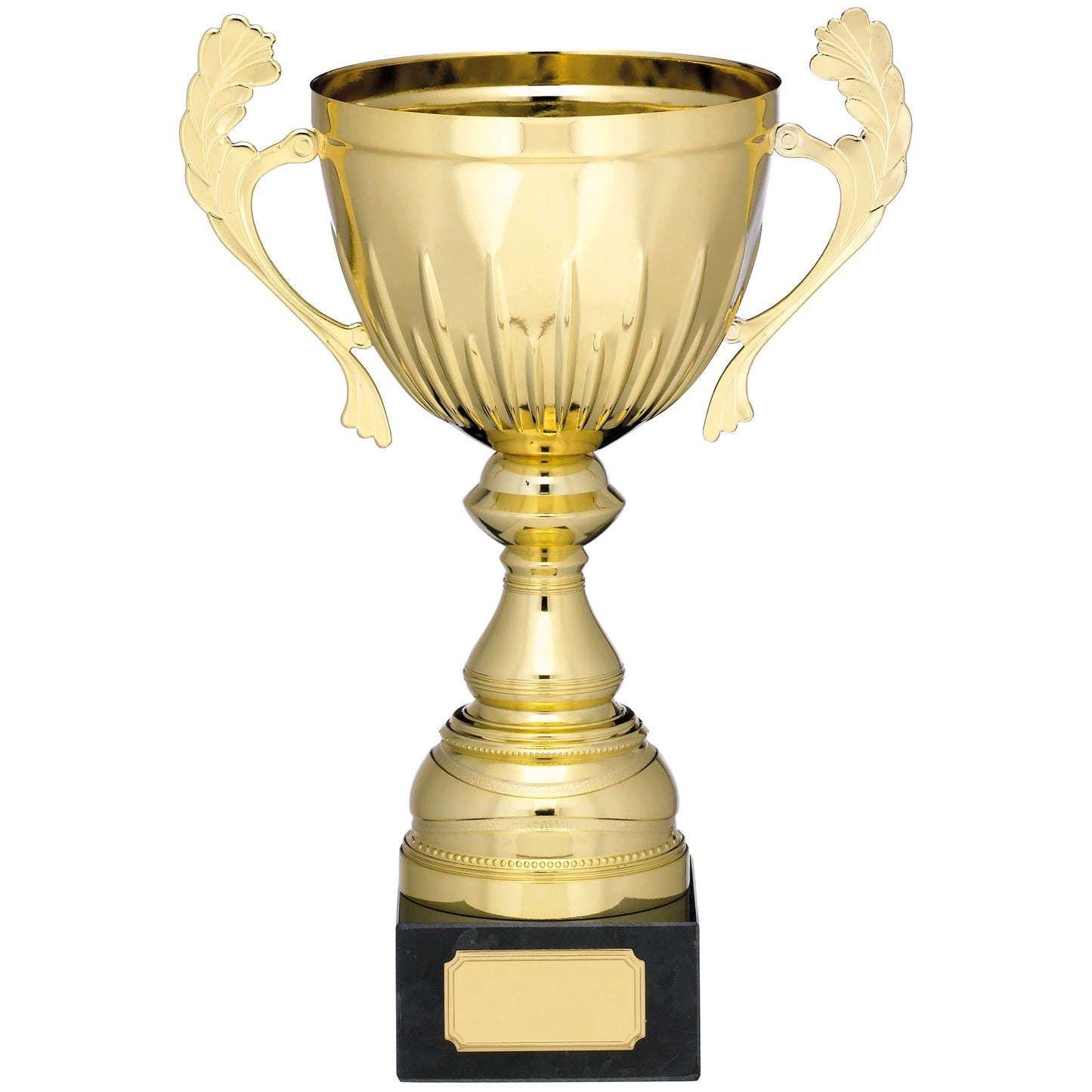 GOLD CUP TROPHY WITH HANDLES 26.5cm