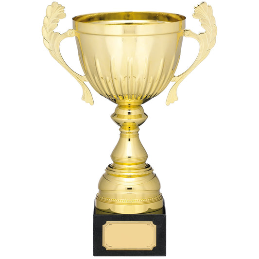 GOLD CUP TROPHY WITH HANDLES 30.5cm