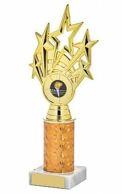 Gold Star Holder/Gold Tube Award Gold 26cm