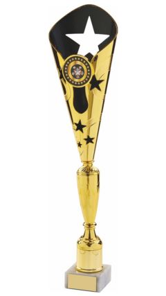 Gold/Black Star Sculpture Award Gold/Black 42.5cm