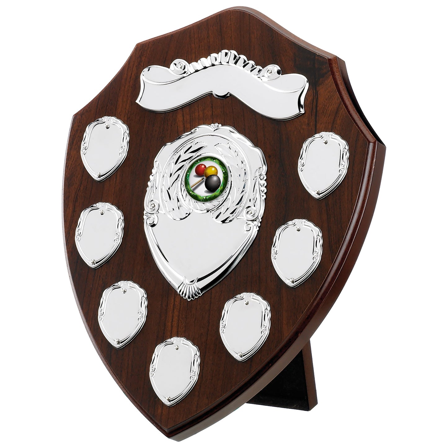 DARK CHERRY 7 YEAR PRESENTATION SHIELD 25.5cm