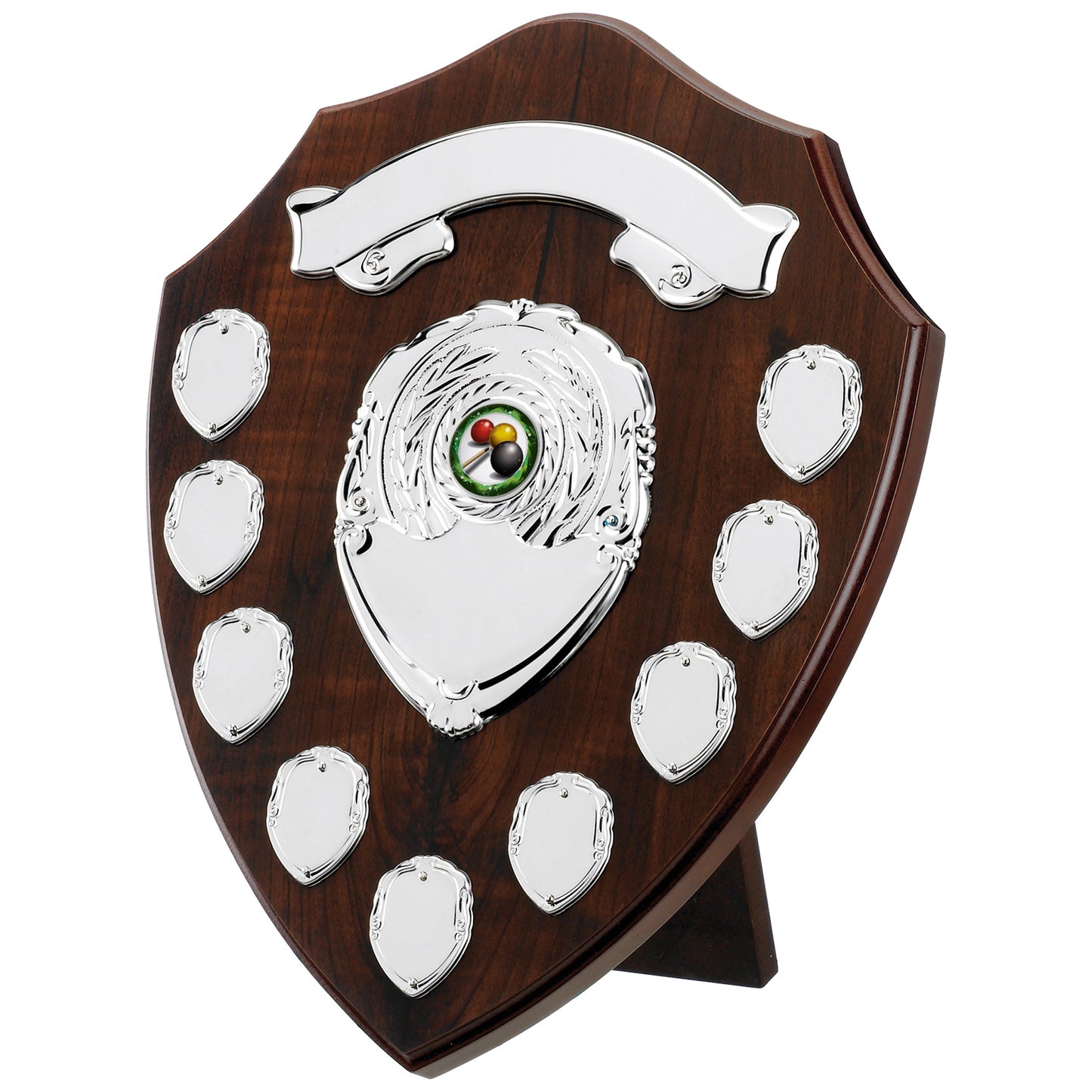 DARK CHERRY 9 YEAR PRESENTATION SHIELD 30.5cm