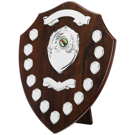 DARK CHERRY 13 YEAR PRESENTATION SHIELD 41cm