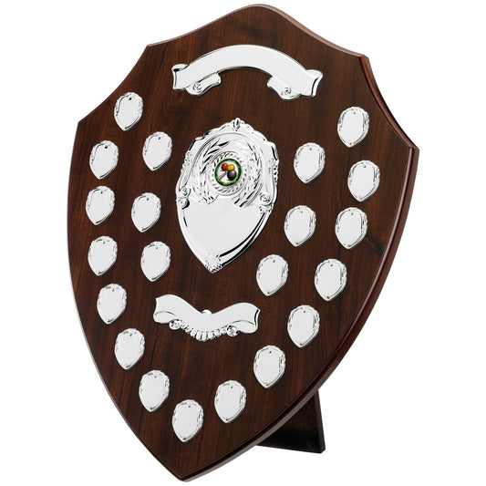 DARK CHERRY 21 YEAR PRESENTATION SHIELD 46cm