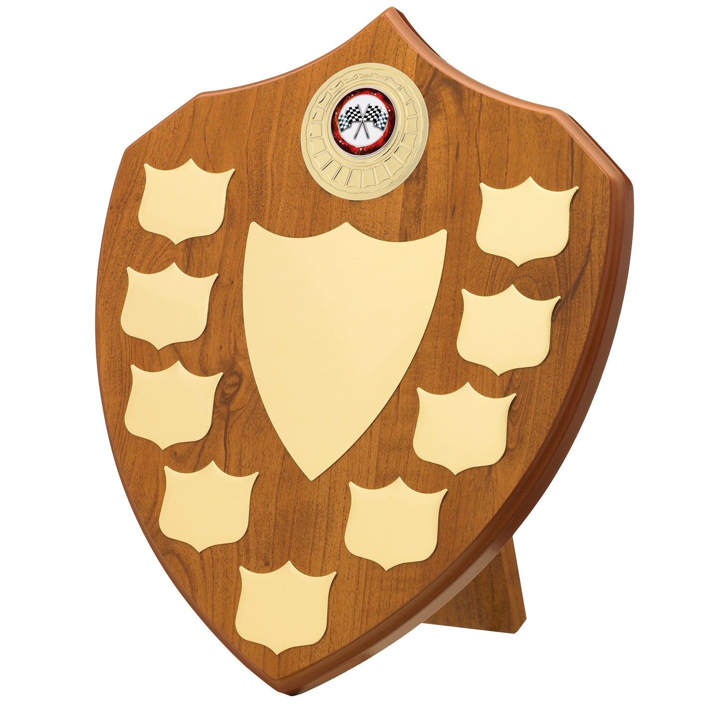 MAPLE 9 YEAR BUDGET PRESENTATION SHIELD 25.5cm