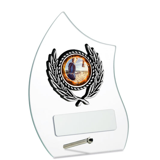 4.75" GLASS AWARD 12cm