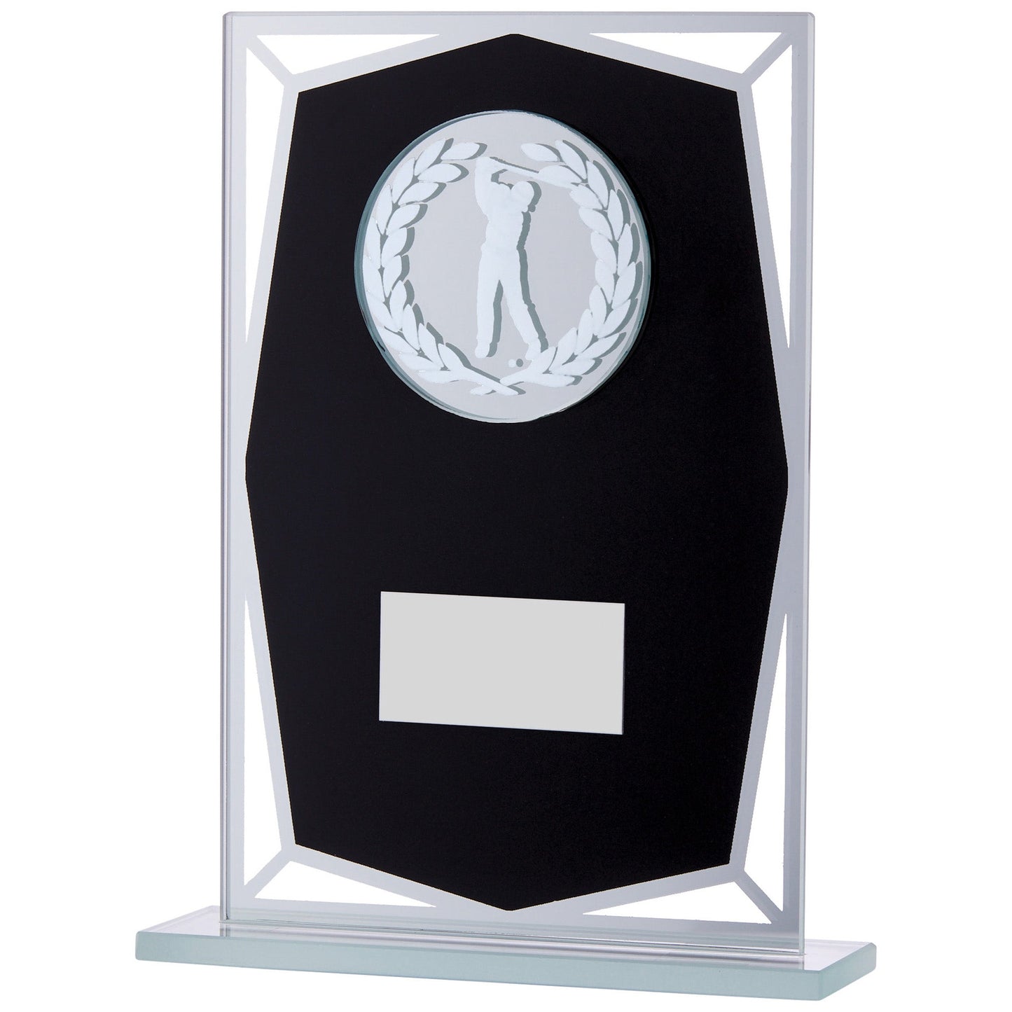 7.25" MALE GOLF GLASS AWARD 18.5cm