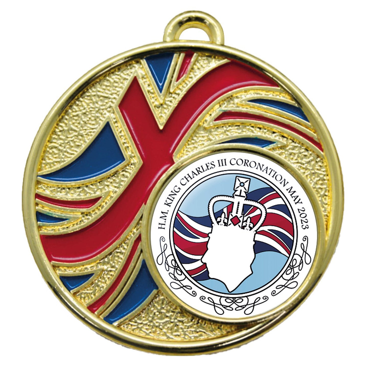 50MM UNION FLAG MEDAL 50mm