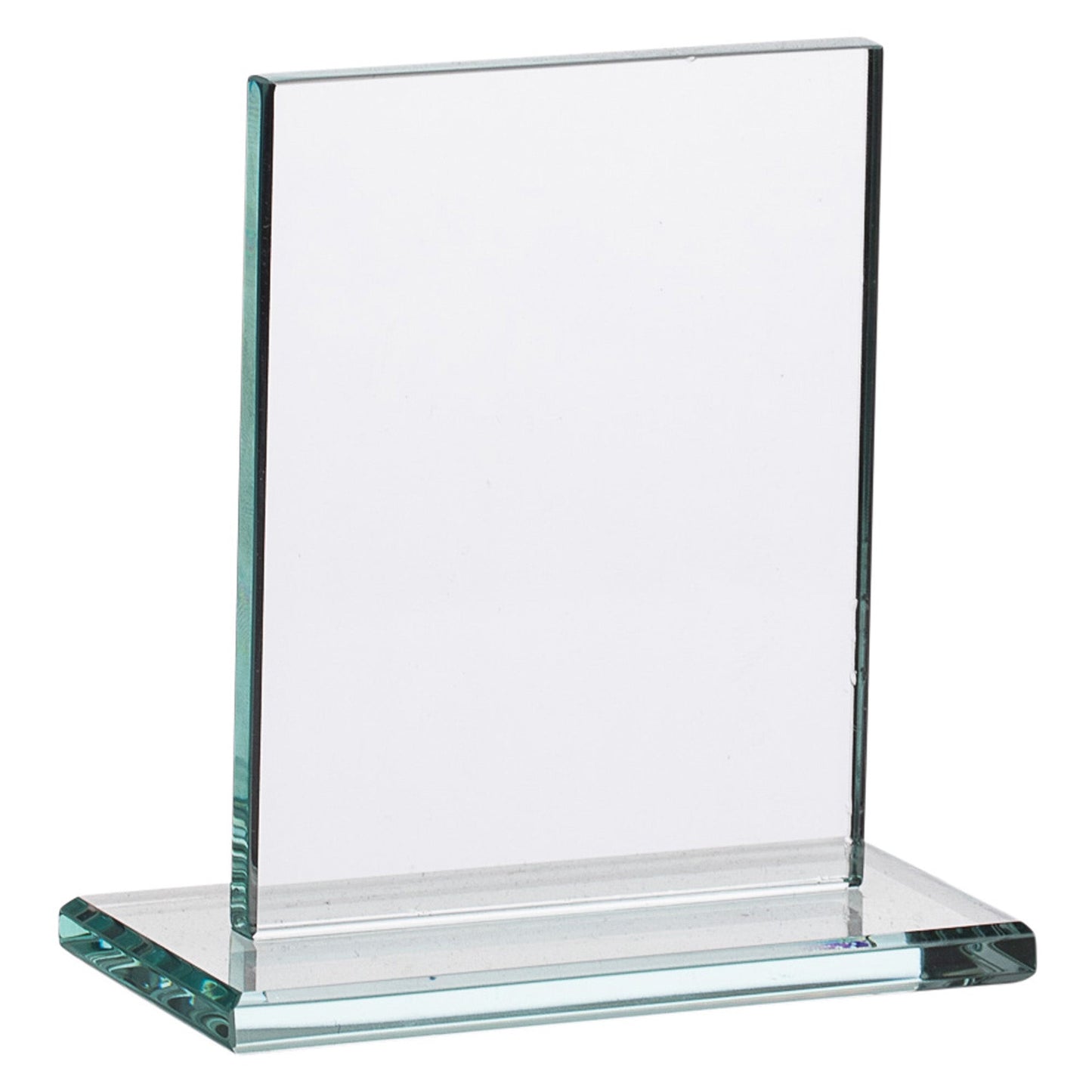 3.5" GLASS PLAQUE AWARD 9cm