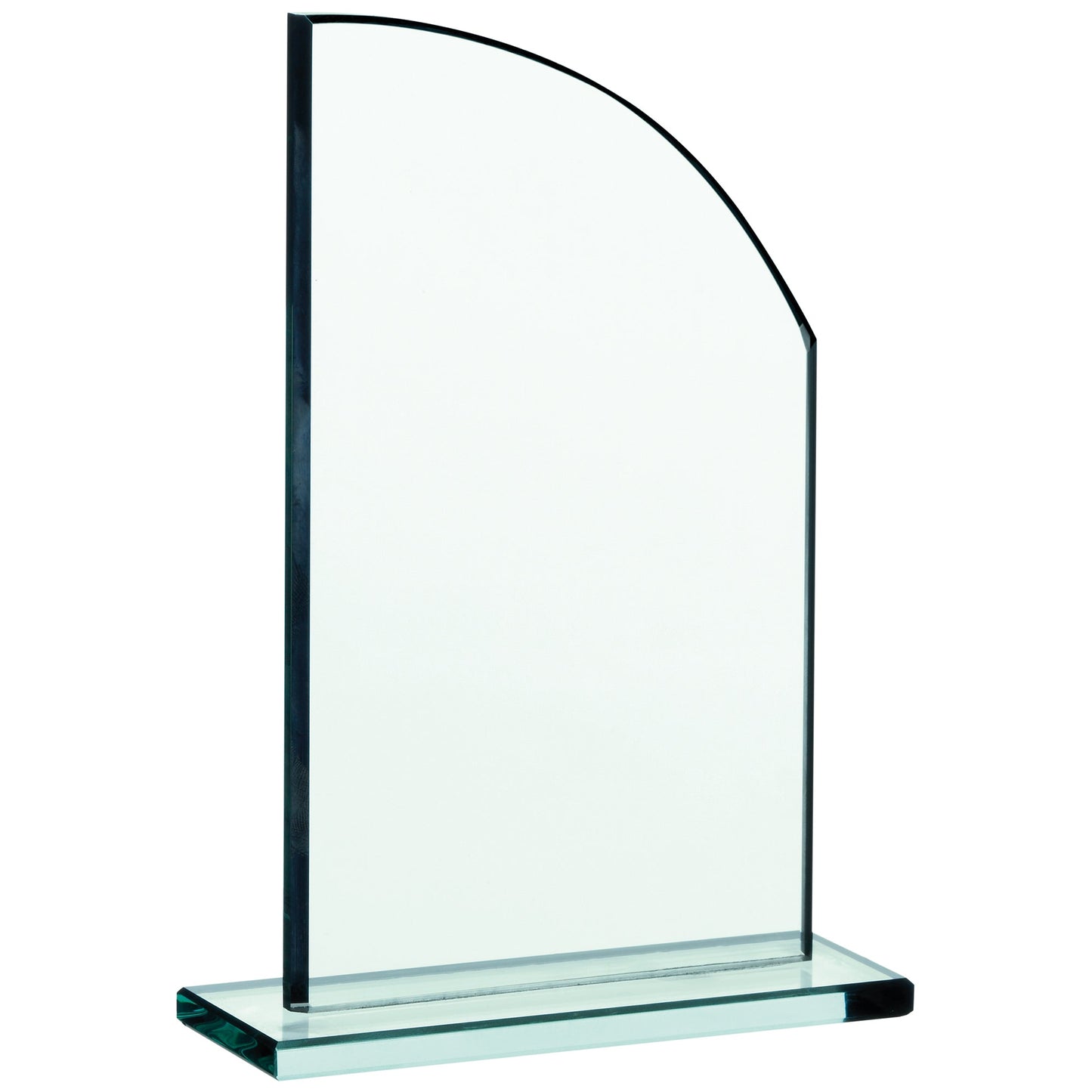 7" GLASS PLAQUE AWARD 18cm