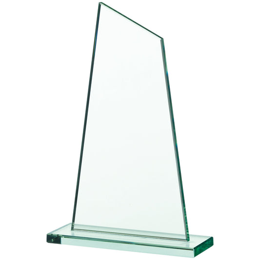 9.5" GLASS PLAQUE AWARD 24cm