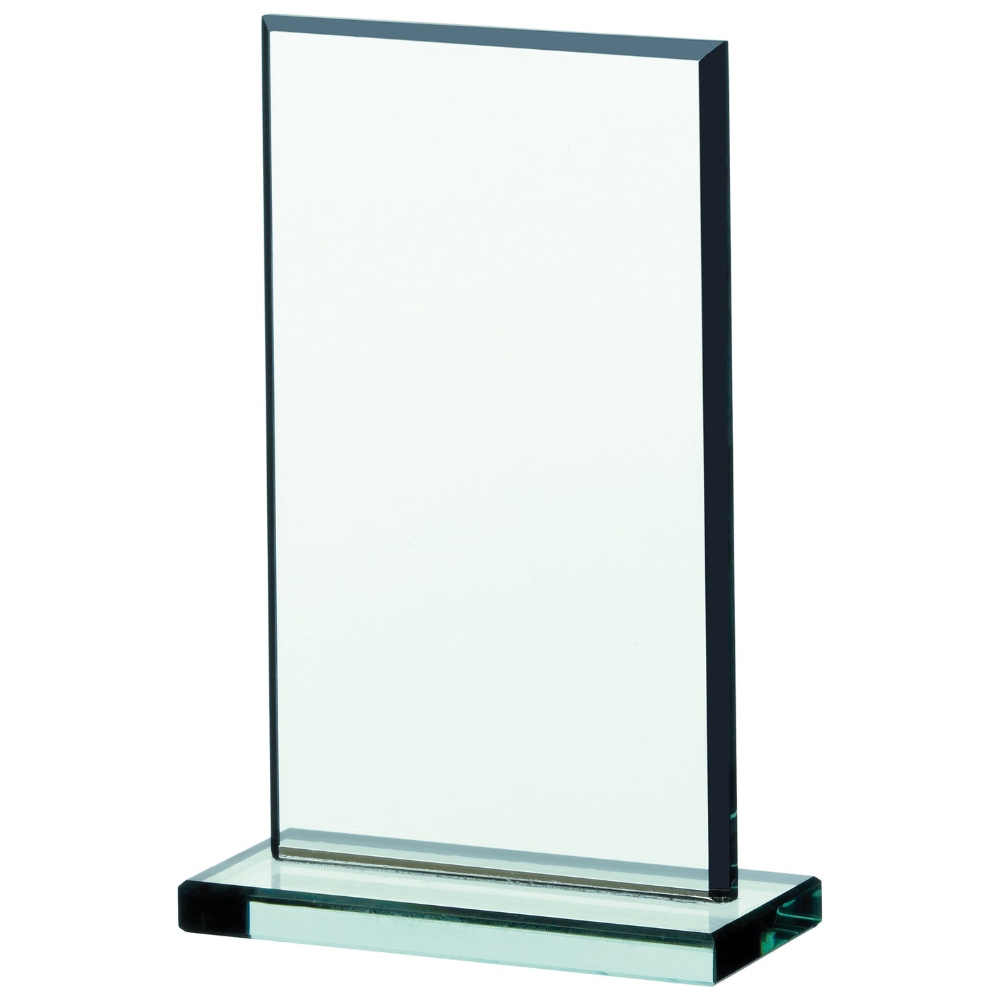 5.25" JADE GLASS PLAQUE AWARD 13cm