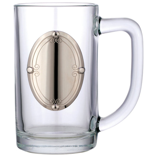 1 PINT PWETER BADGED TANKARD