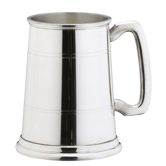 1 PINT CLASSIC LINED PEWTER TANKARD