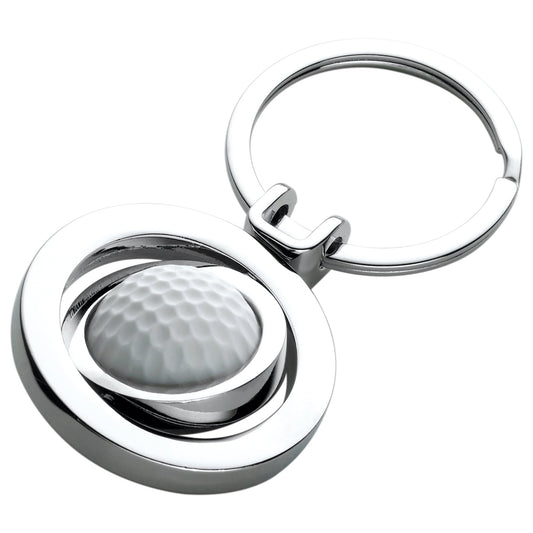 GOLF BALL SPINNER KEYRING