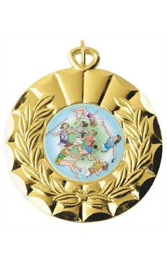 50mm Medal (Gold / Silver/ Bronze) Gold 5cm