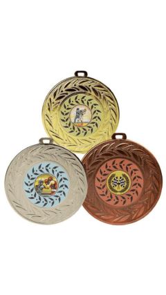 90mm Medal (Gold / Silver / Bronze) Bronze 9cm