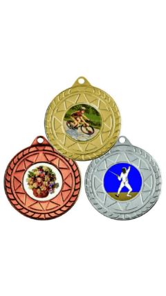 50mm Star Medal (Gold / Silver / Bronze) Bronze 5cm