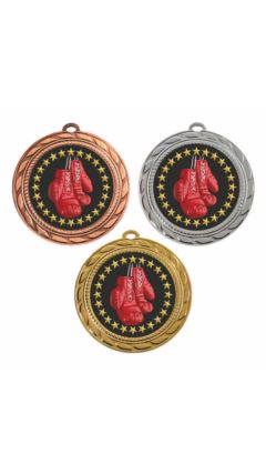 70mm Medal - Boxing Gold 7cm