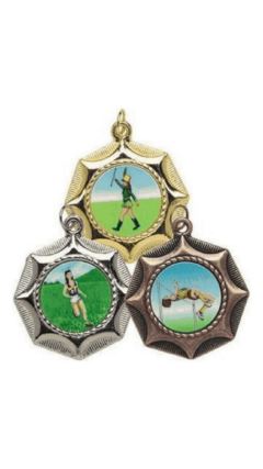 45mm Star Medal (Gold / Silver / Bronze) Bronze 4.5cm