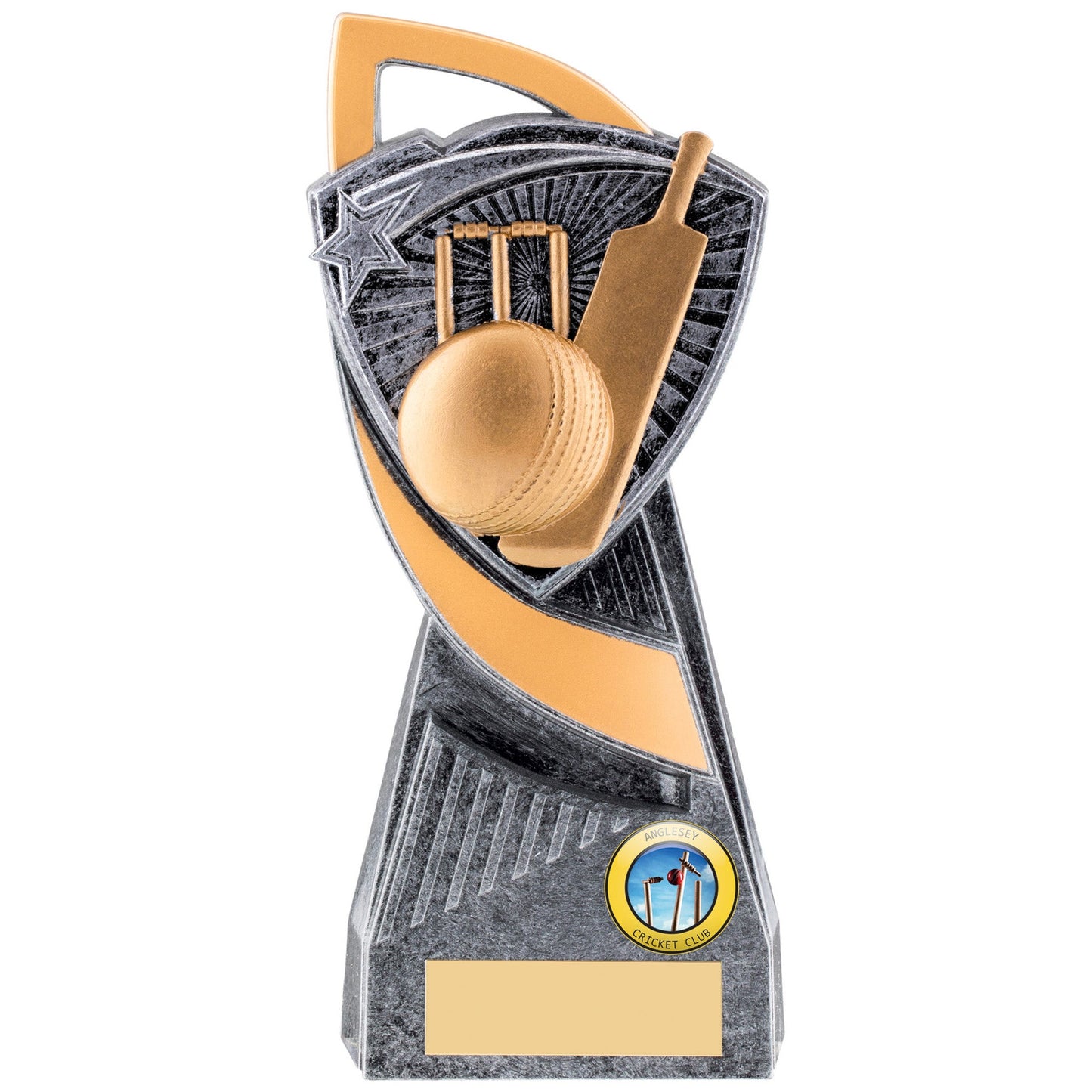 7.5" UTOPIA CRICKET TROPHY 19cm