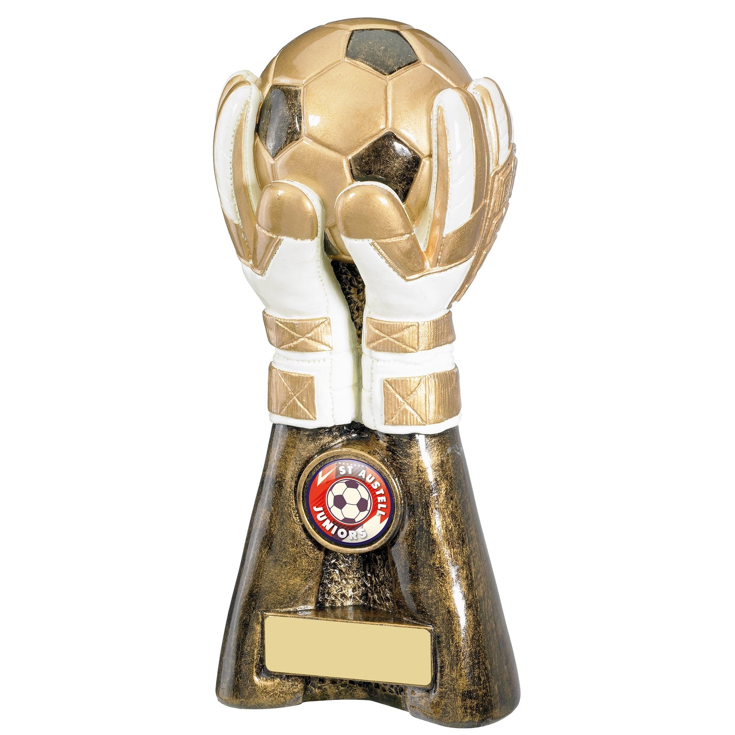 8" GOAL KEEPER FOOTBALL TROPHY 20.5cm