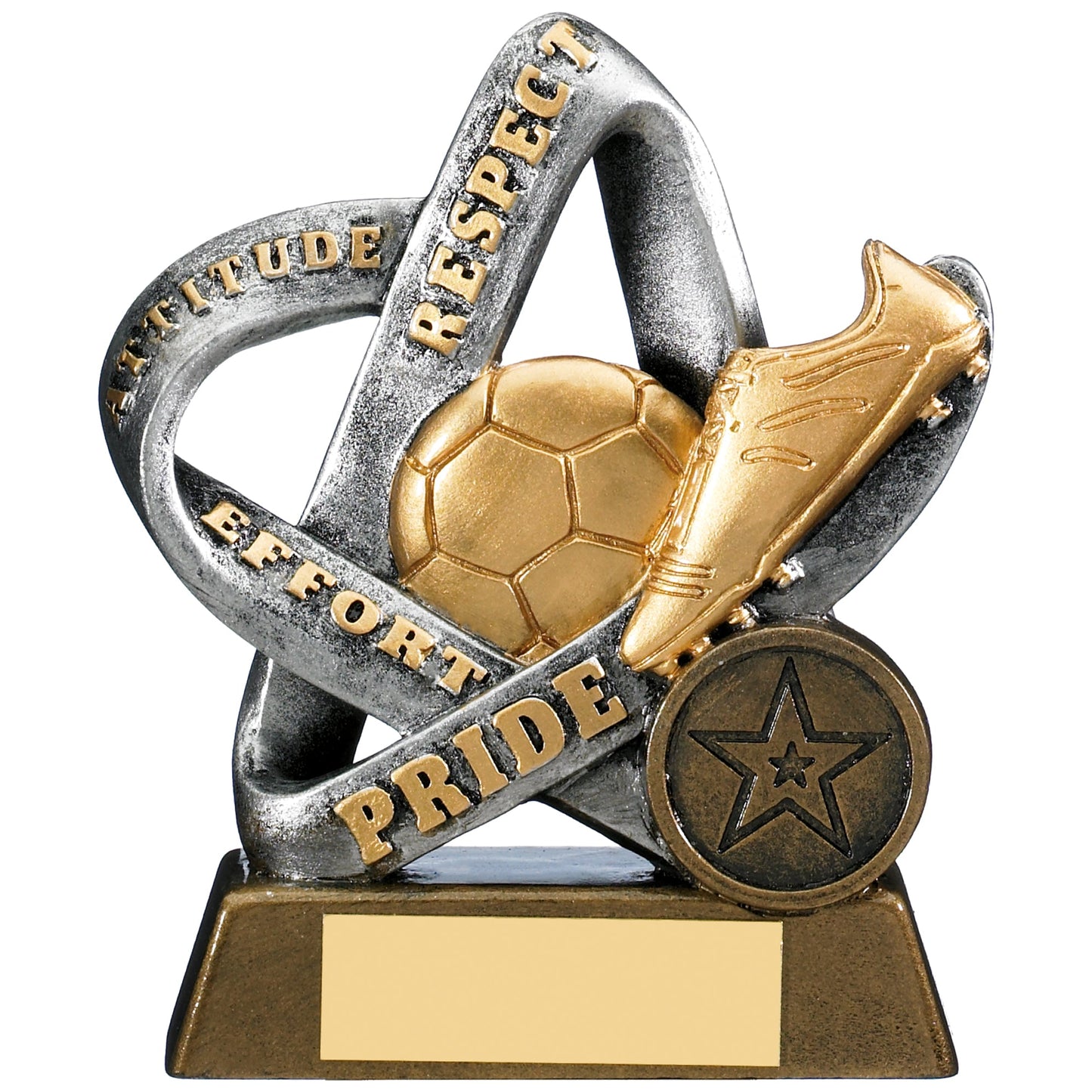 4.25" INFINITY FOOTBALL AWARD 10.5cm