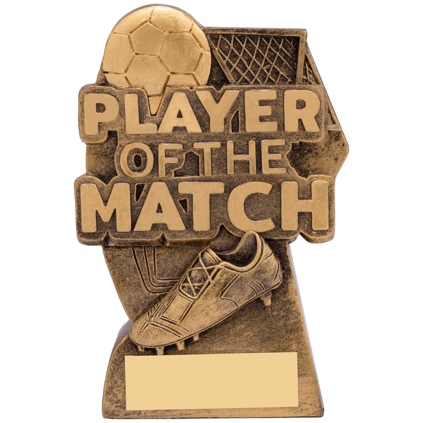 4.75" FOOTBALL PLAYER OF THE MATCH 12cm