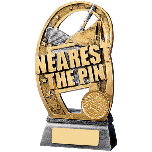 6" GOLF NEAREST THE PIN AWARD 15cm