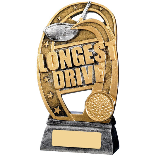 6" GOLF LONGEST DRIVE AWARD 15cm