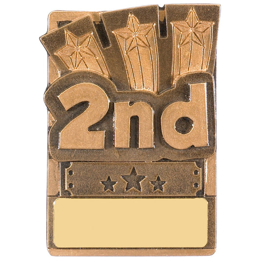 3.25" FRIDGE MAGNET 2ND PLACE AWARD 8cm