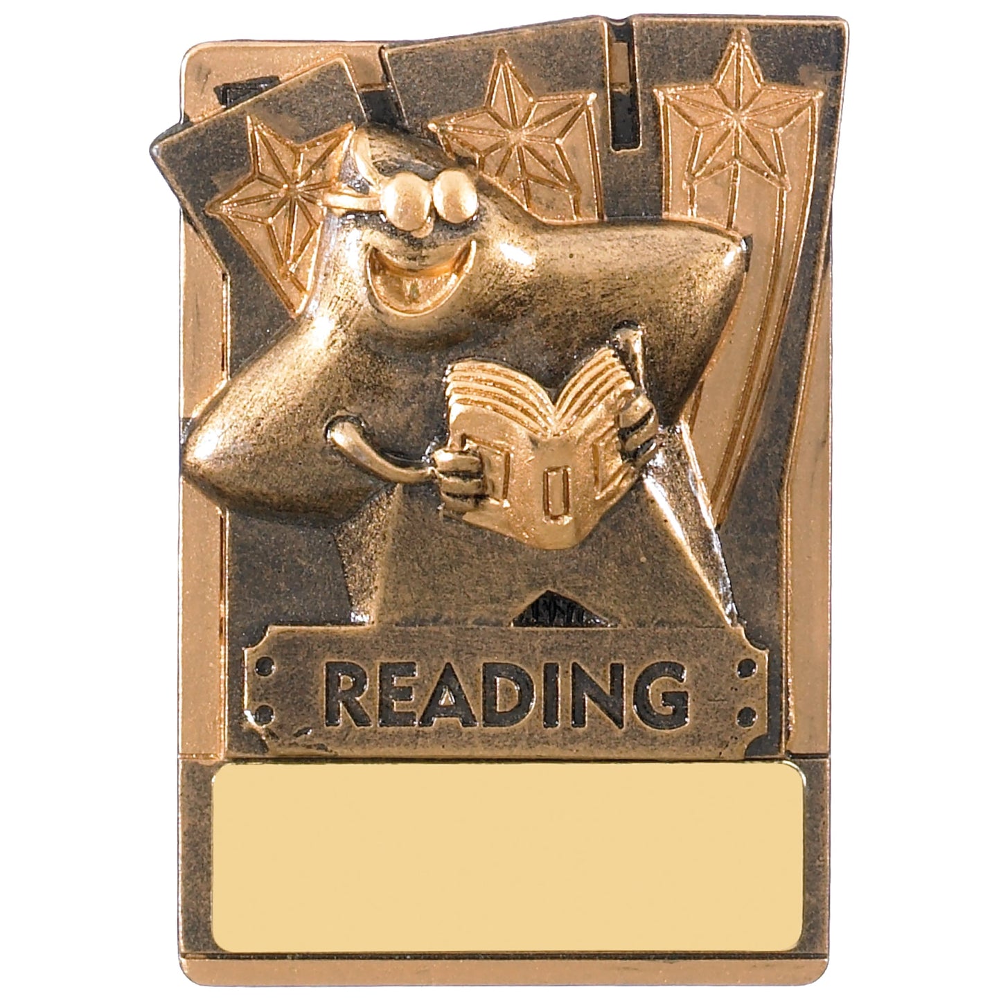 3.25" FRIDGE MAGNET READING AWARD 8cm