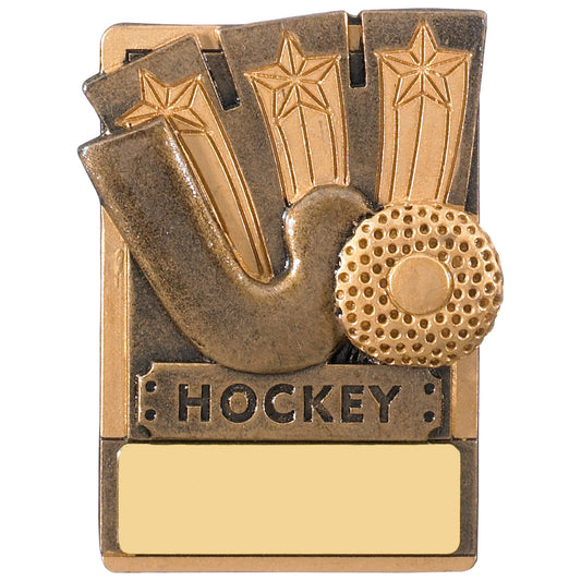 3.25" FRIDGE MAGNET HOCKEY AWARD 8cm