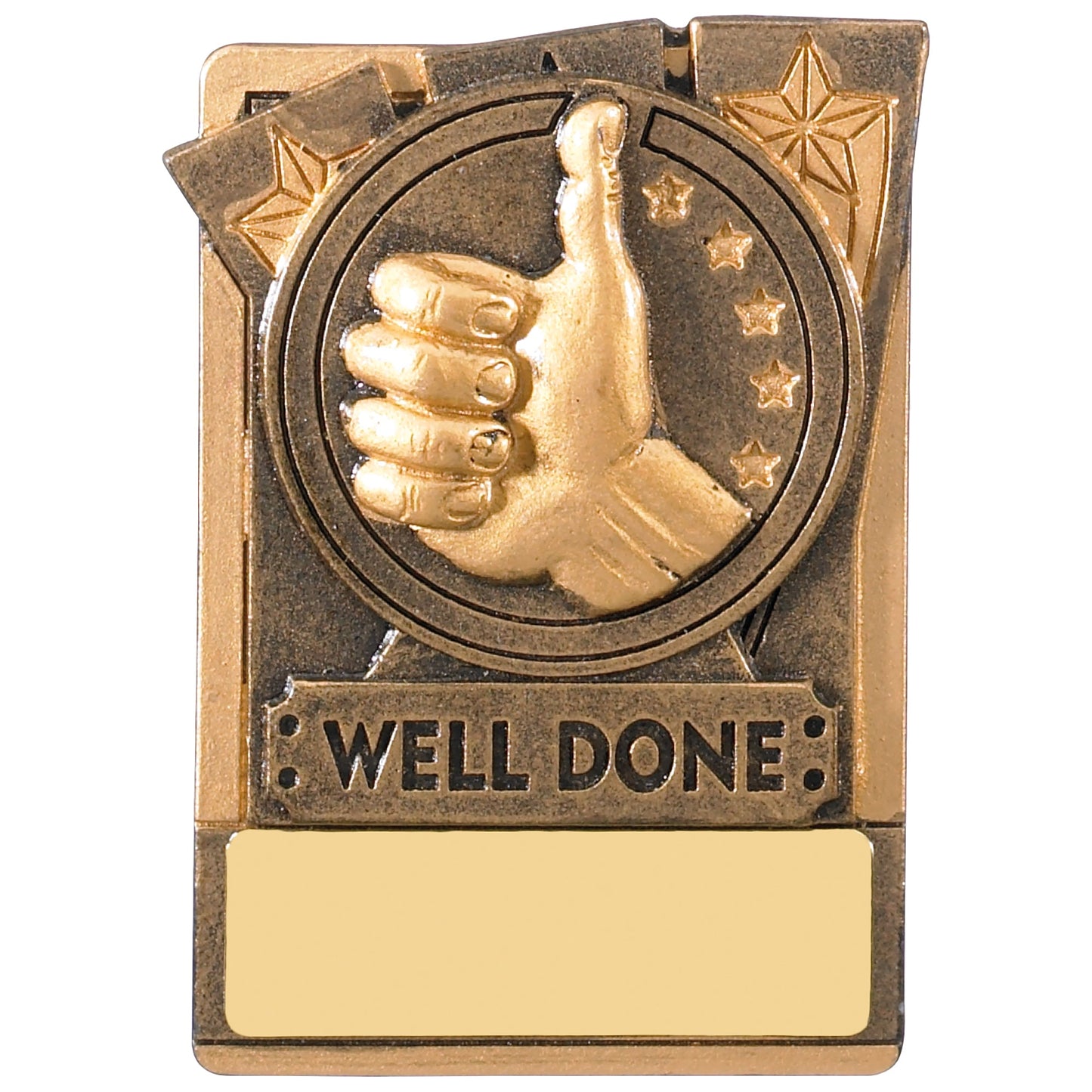 3.25" FRIDGE MAGNET WELL DONE AWARD 8cm