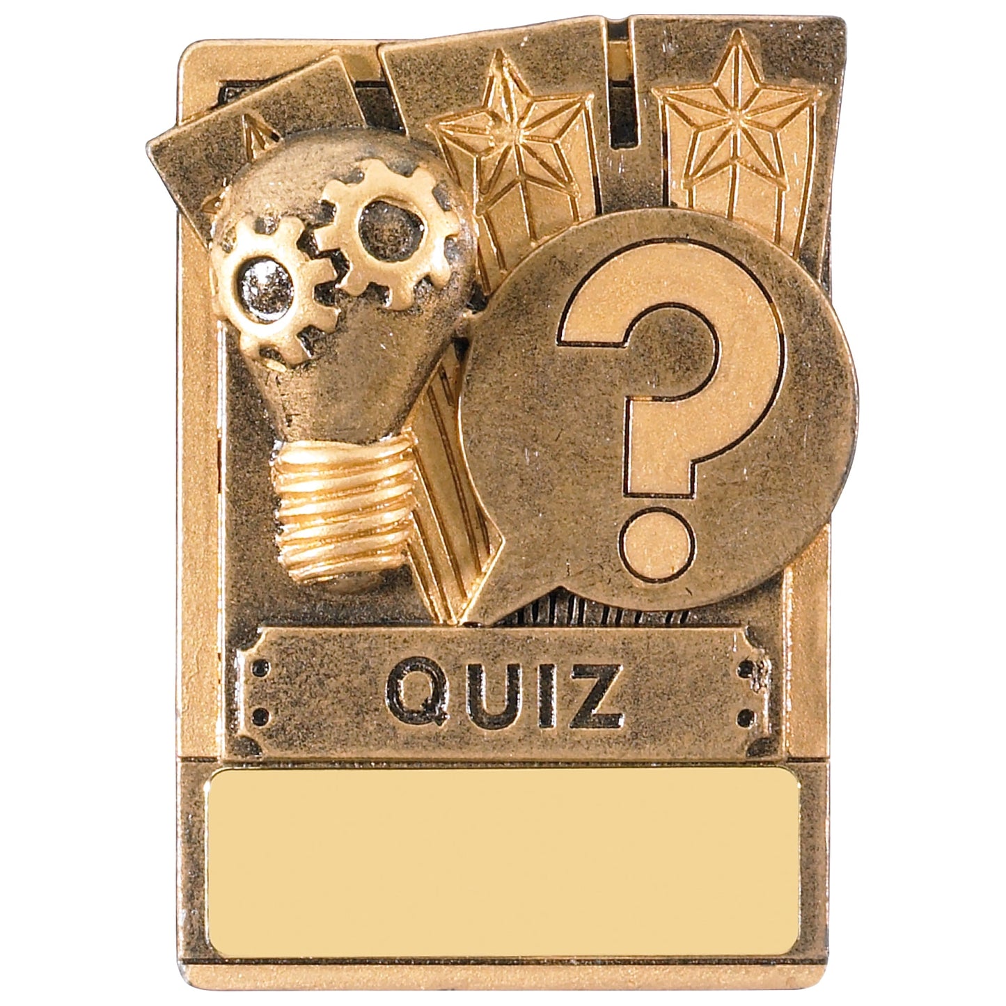 3.25" FRIDGE MAGNET QUIZ AWARD 8cm