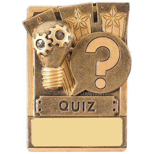 3.25" FRIDGE MAGNET QUIZ AWARD 8cm