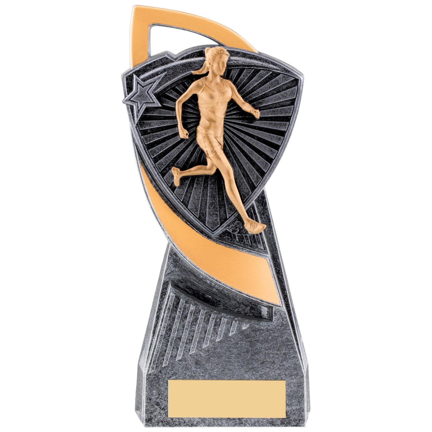 7.5" UTOPIA FEMALE RUNNING TROPHY 19cm