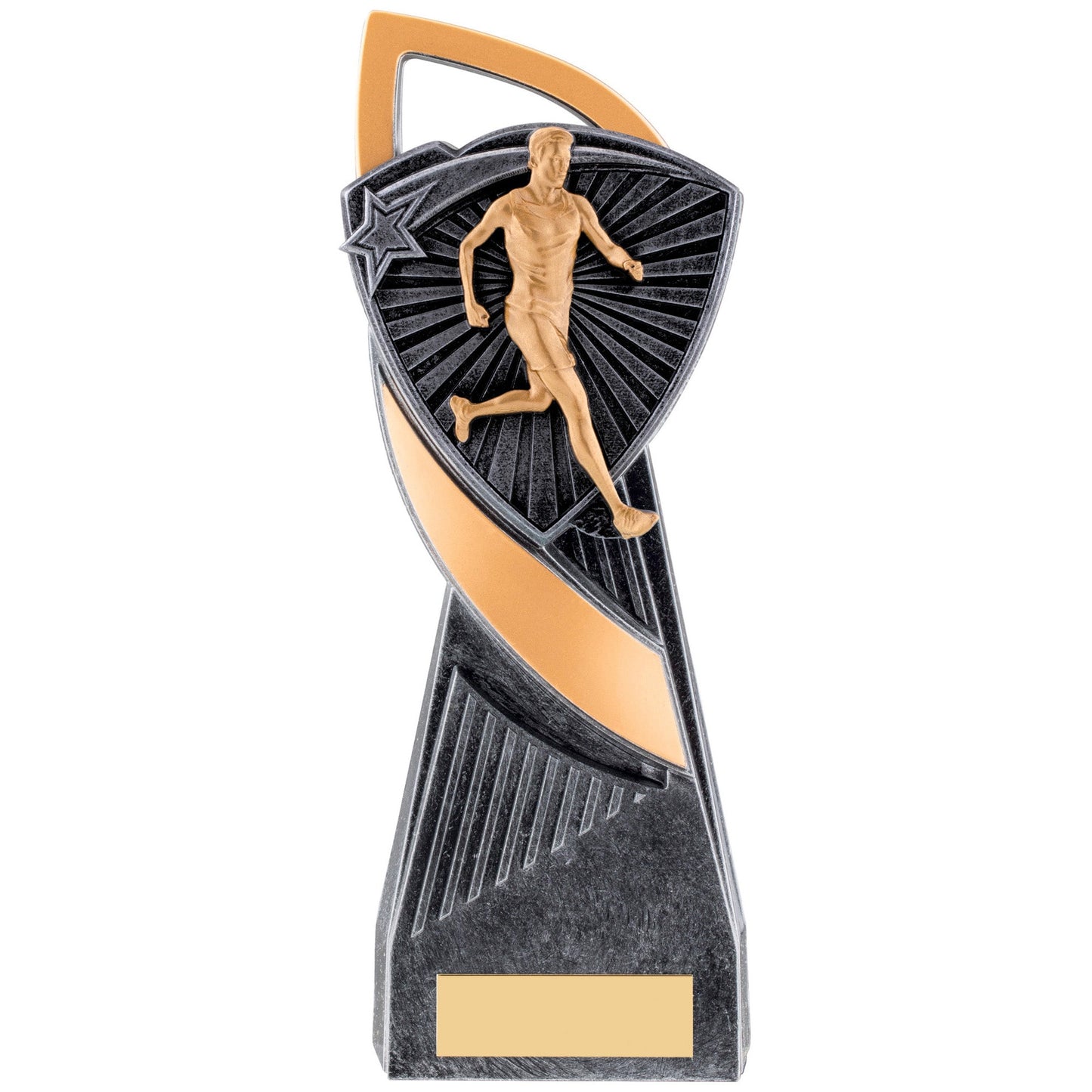 8.25" UTOPIA MALE RUNNING TROPHY 21cm