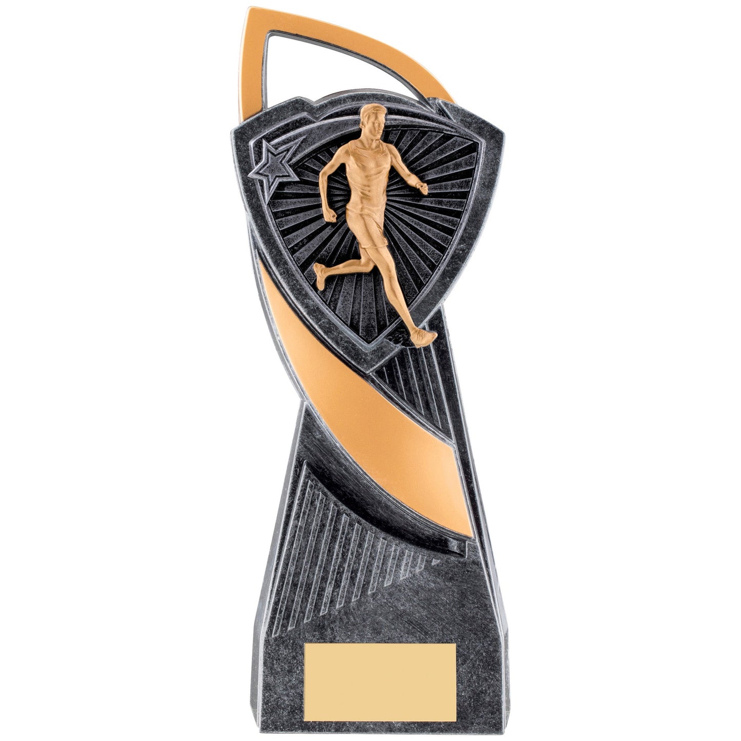 9.5" UTOPIA MALE RUNNING TROPHY 24cm