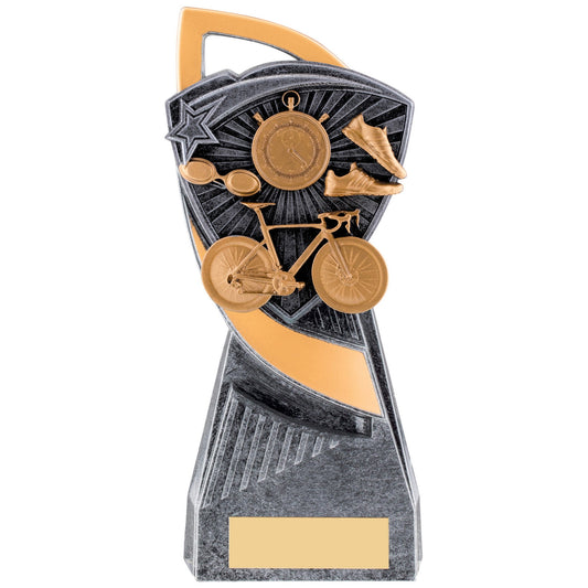 7.5" UTOPIA TRIATHLON TROPHY 19cm