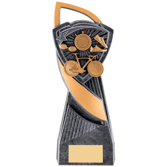 9.5" UTOPIA TRIATHLON TROPHY 24cm